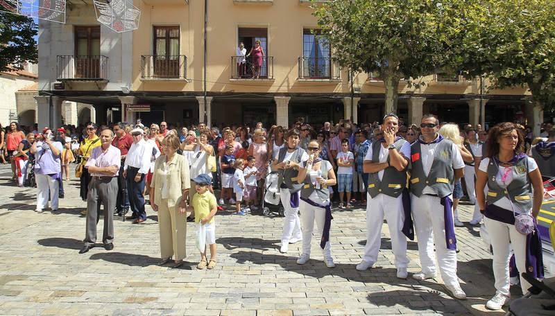 Las peñas palentinas animan el día del patrón, San Antolín