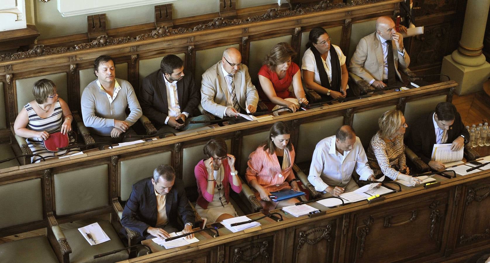 Primer pleno del alcalde de Valladolid tras las polémicas &#039;declaraciones del ascensor&#039;