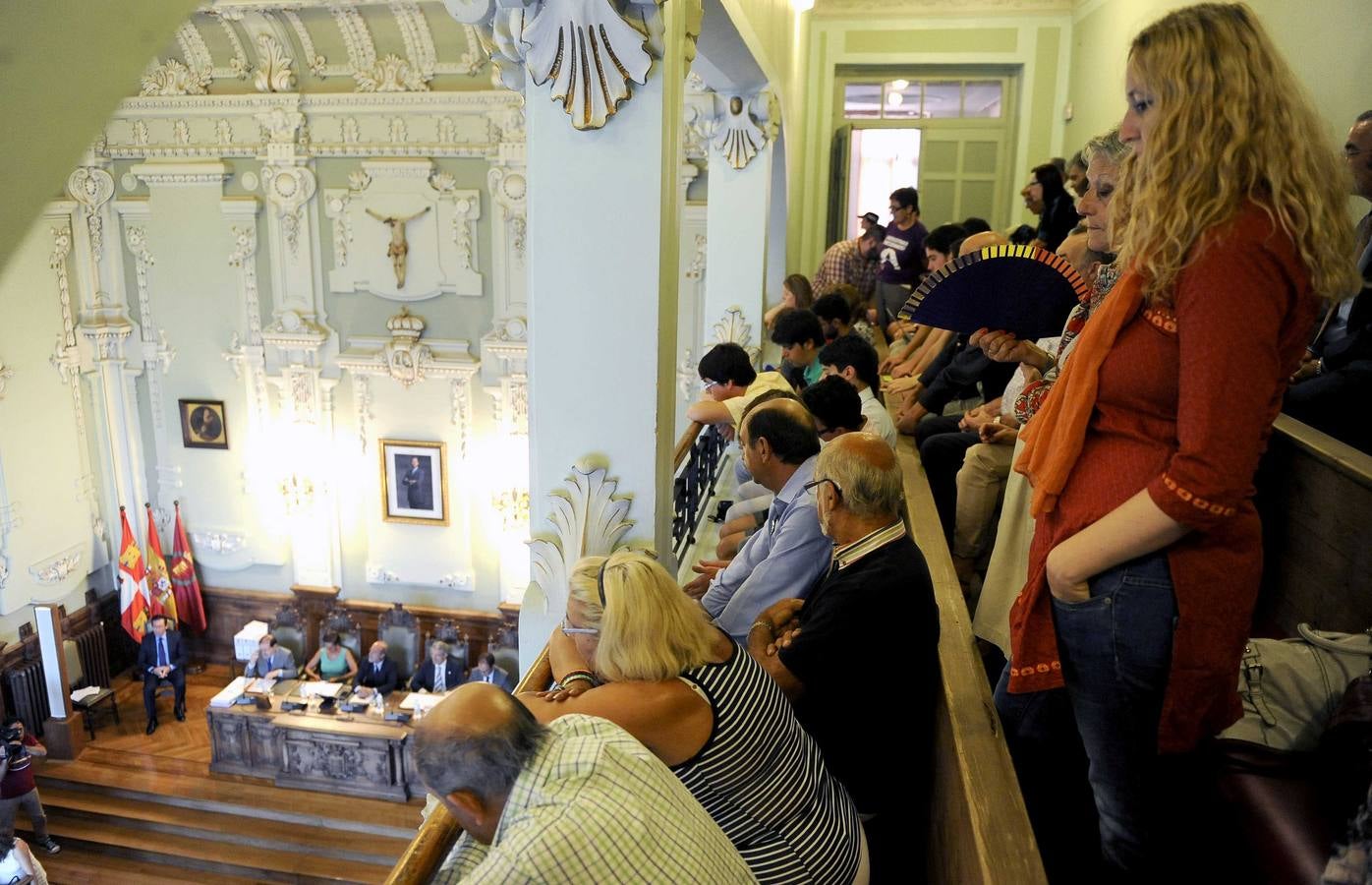 Primer pleno del alcalde de Valladolid tras las polémicas &#039;declaraciones del ascensor&#039;