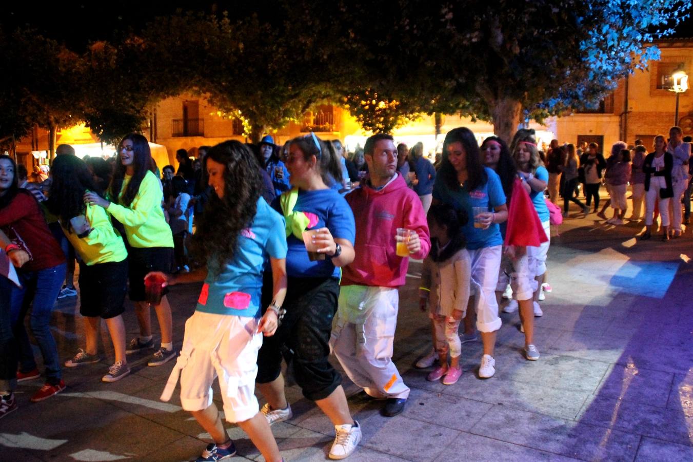 Primer encierro de las fiestas de Simancas. Valladolid