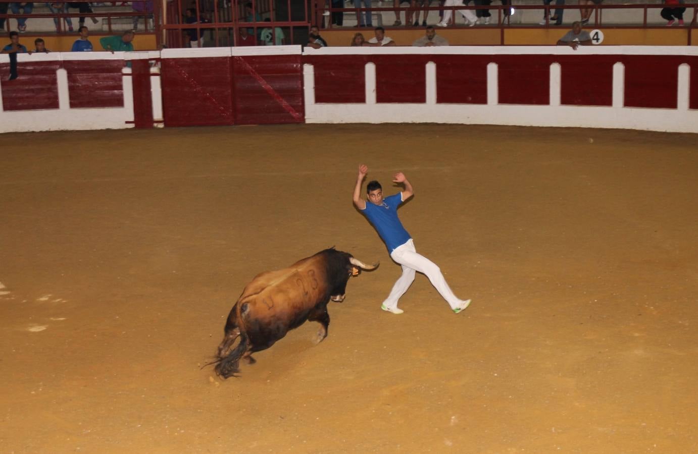 Primer encierro de las fiestas de Simancas. Valladolid