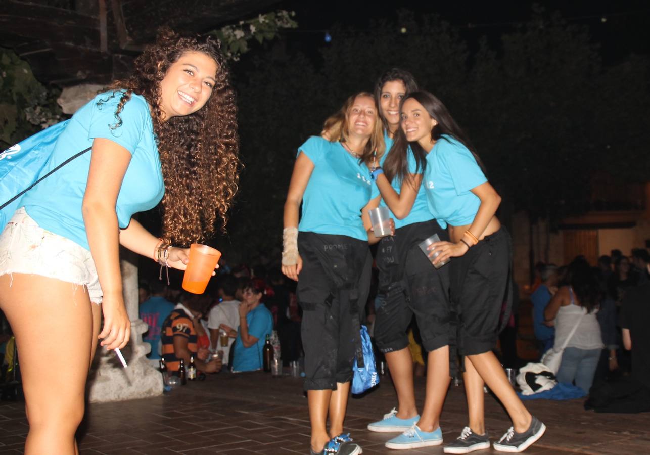 Primer encierro de las fiestas de Simancas. Valladolid