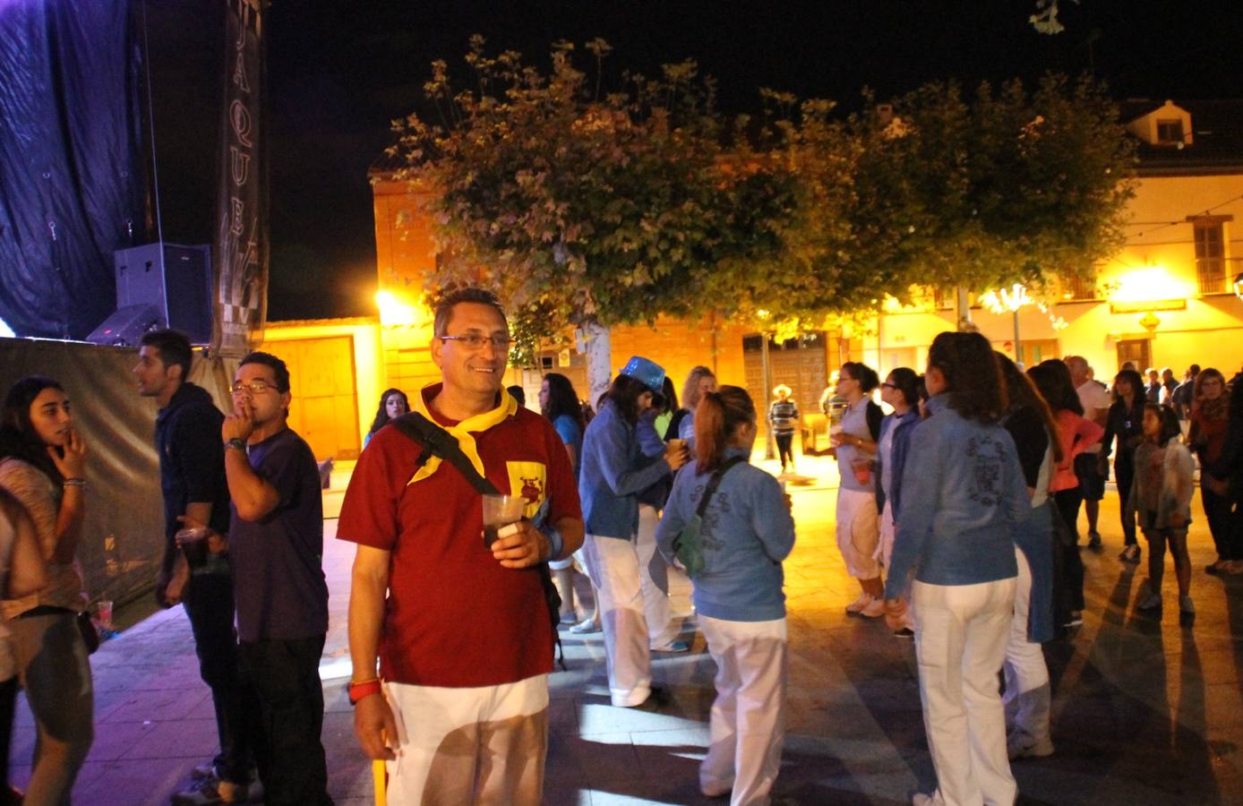 Primer encierro de las fiestas de Simancas. Valladolid