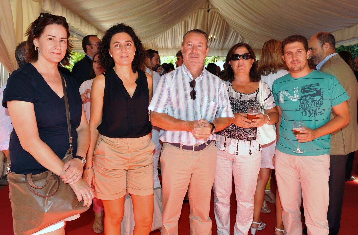 La organización agraria Asaja estuvo representada por Teresa Sanz, Nuria Ruiz, Donaciano Dujo, Marta Coloma y Álvaro de la Hera.