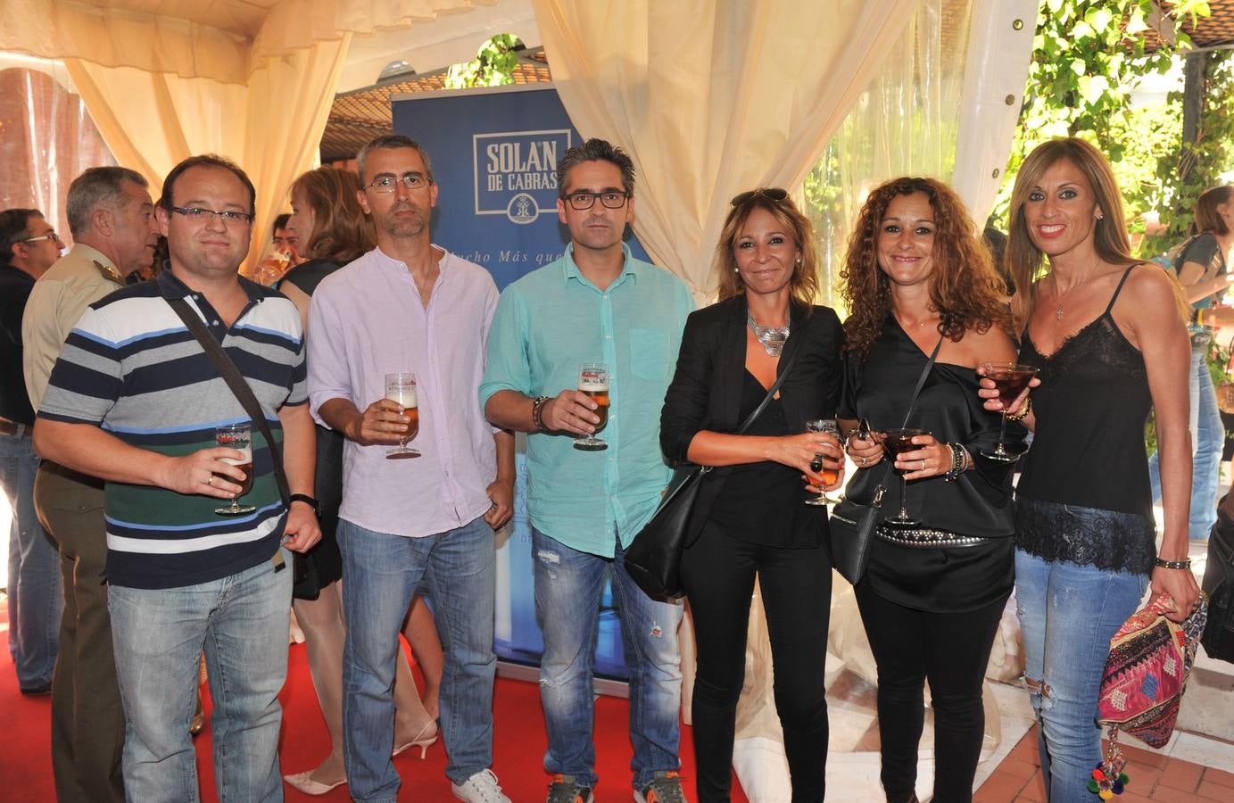 Miguel Ángel Sanz, Alberto Sastre, Roberto García, Mari Cruz Llorente, Belén García y Beatriz del Arco, compañeros de la empresa Prevemont.