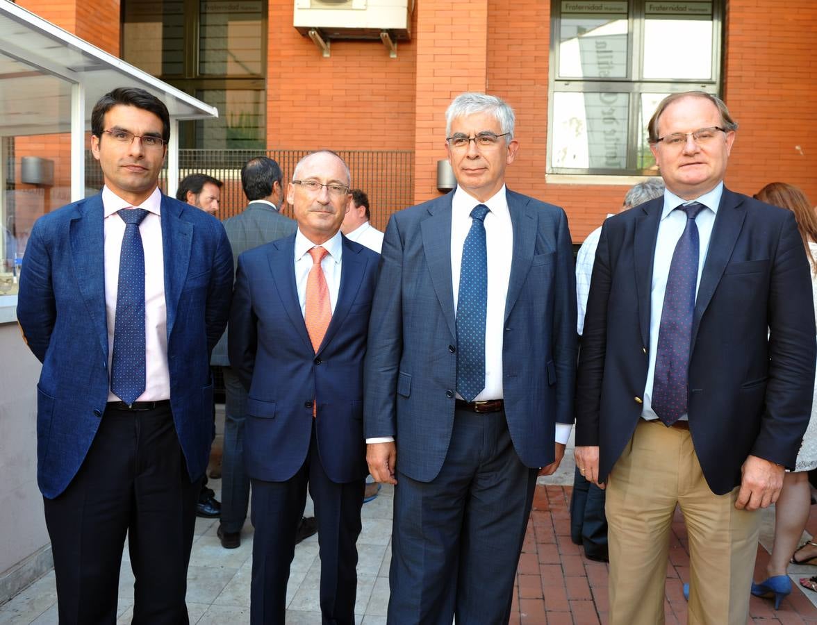 Luis Gervás, Lino Fernández, José Vidau y Carlos Martín Soria.