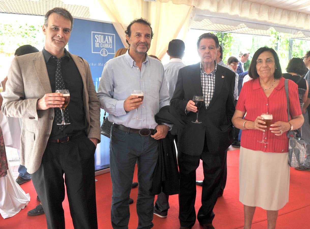 Jurado del Premio Ateneo de novela. Miguel Ángel Matellanes, Pemón Bouzas, Ángel María de Pablos y María Aurora Viloria.