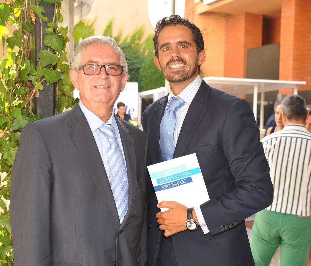 Armando Reinoso (Fundación Real Valladolid) y Jaime Sanz (Safe Abogados).