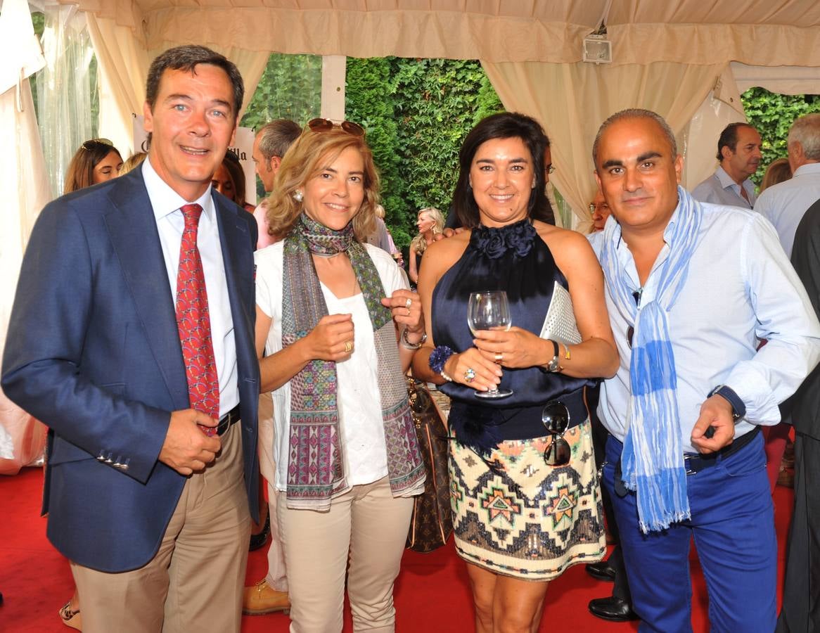 Concha Garcimartín, Isabel Álvarez y Vicente Muñoz, de la empresa Casa Way.