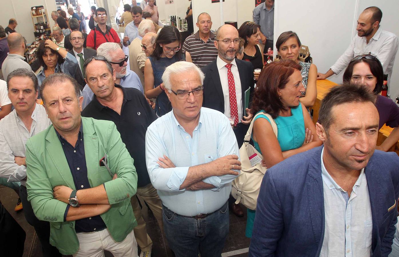 Inauguración de la II Feria del Jamón de Castilla y León en Segovia