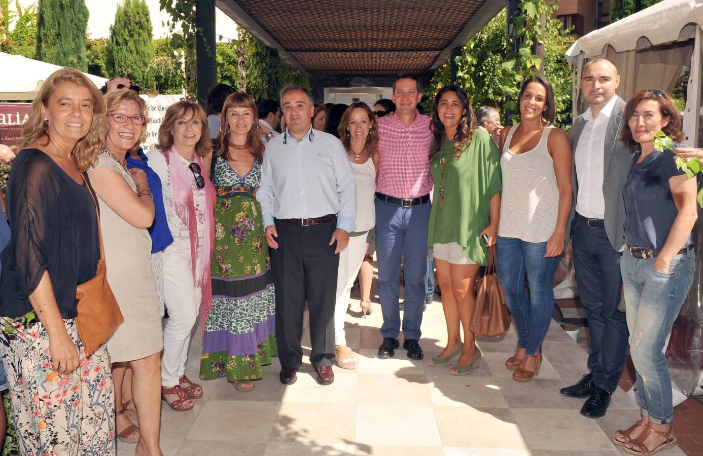 Parte del equipo de Turismo del Ayuntamiento de Valladolid. Beatriz Caballero, Isabel Mateo, Marisa Rodríguez, Antonia Florez, Gabriel Ureta, Pilar Iberlucea, Rodrigo Criado del Rey, Carolina Toribio, Henar Bobillo, Julio Martínez y Beatriz Martínez.