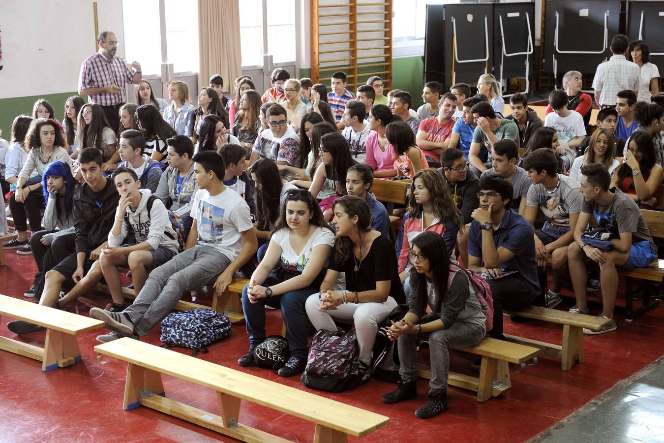 Inicio del curso 2014-2015 en el IES Delicias de Valladolid