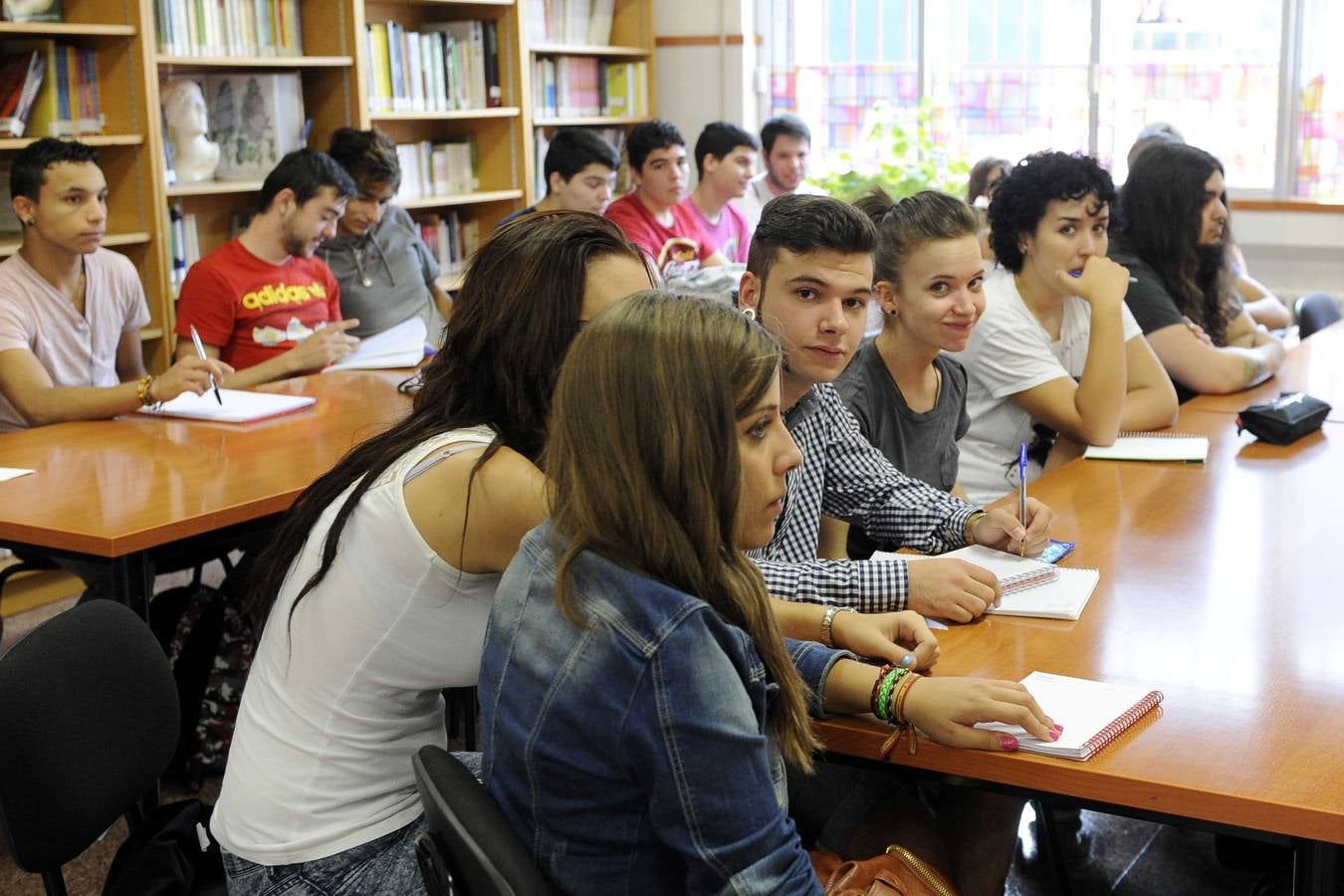 Inicio del curso 2014-2015 en el IES Delicias de Valladolid