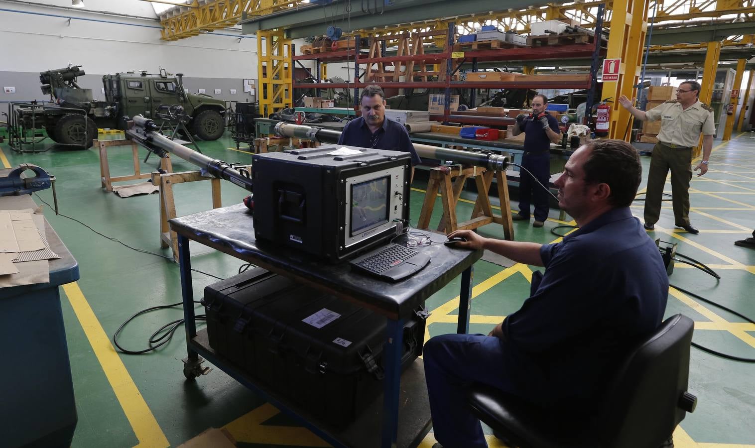 Centro de Mantenimiento de Armamento y Material de Artillería en el Pinar de Antequera de Valladolid