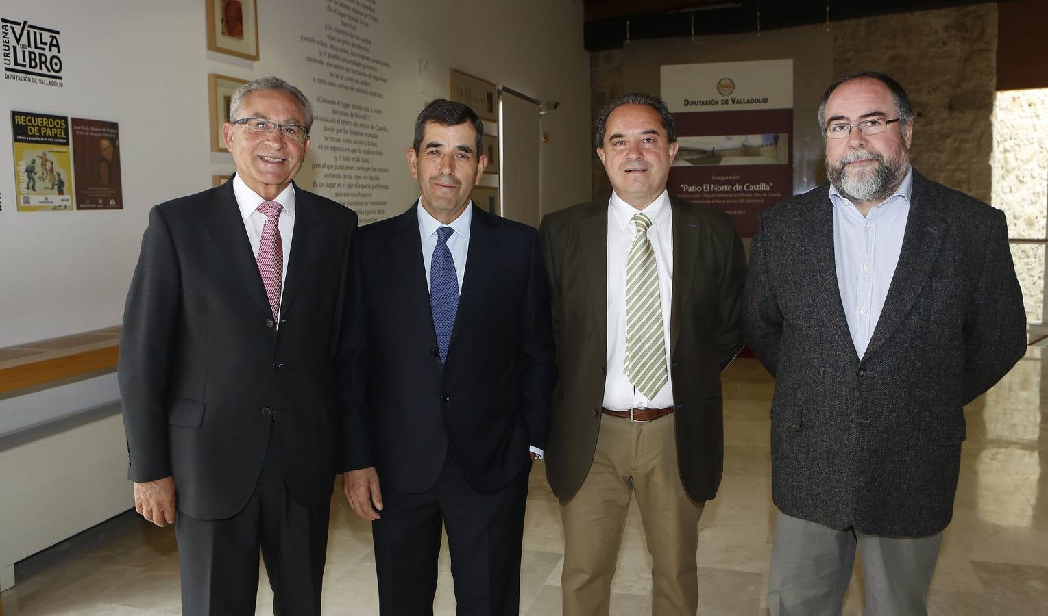 Inauguración del Patio El Norte de Castilla del Centro e-LEA Miguel Delibes de la Villa del Libro de Urueña (1/2)