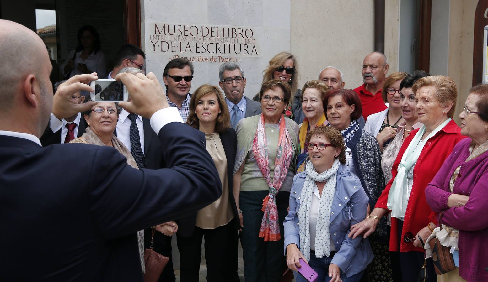 Inauguración del Patio El Norte de Castilla del Centro e-LEA Miguel Delibes de la Villa del Libro de Urueña (2/2)