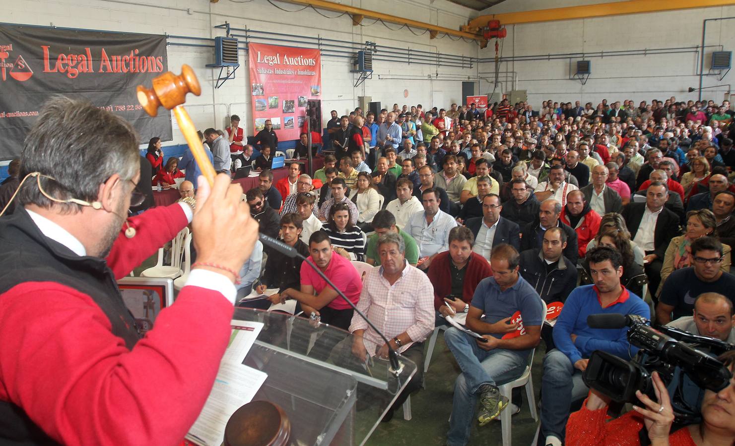 Subasta de 270 lotes de maquinaria de obras de Volconsa en Segovia