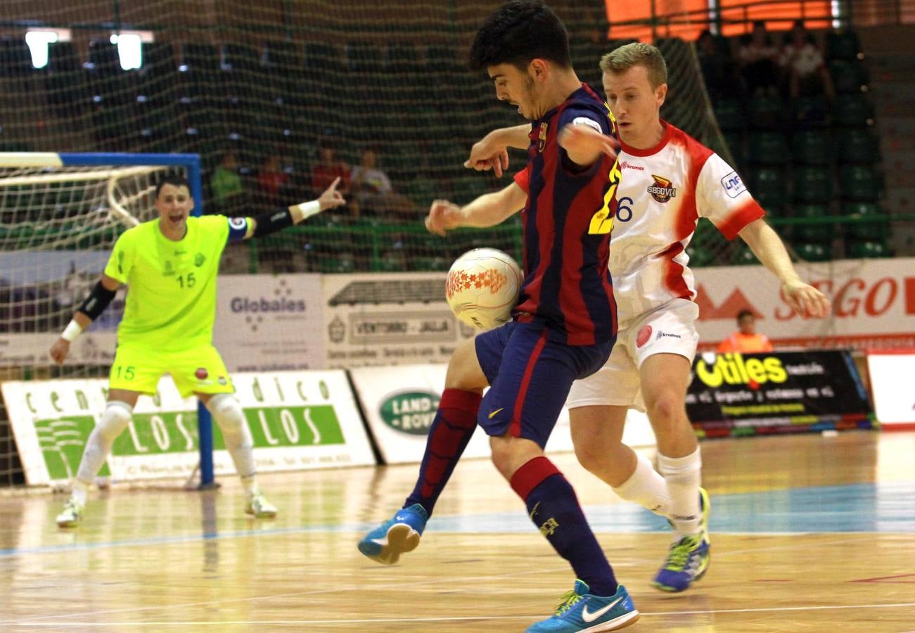 Partido de fútbol sala Segovia Futsal - Barcelona B