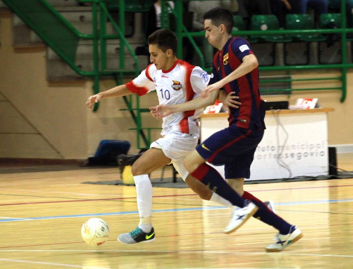 Partido de fútbol sala Segovia Futsal - Barcelona B