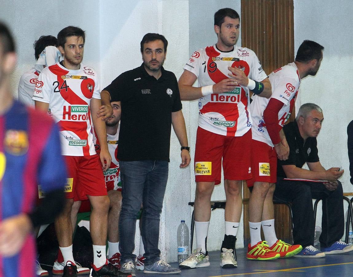 Partido Balonmano Nava - Barcelona B en Segovia