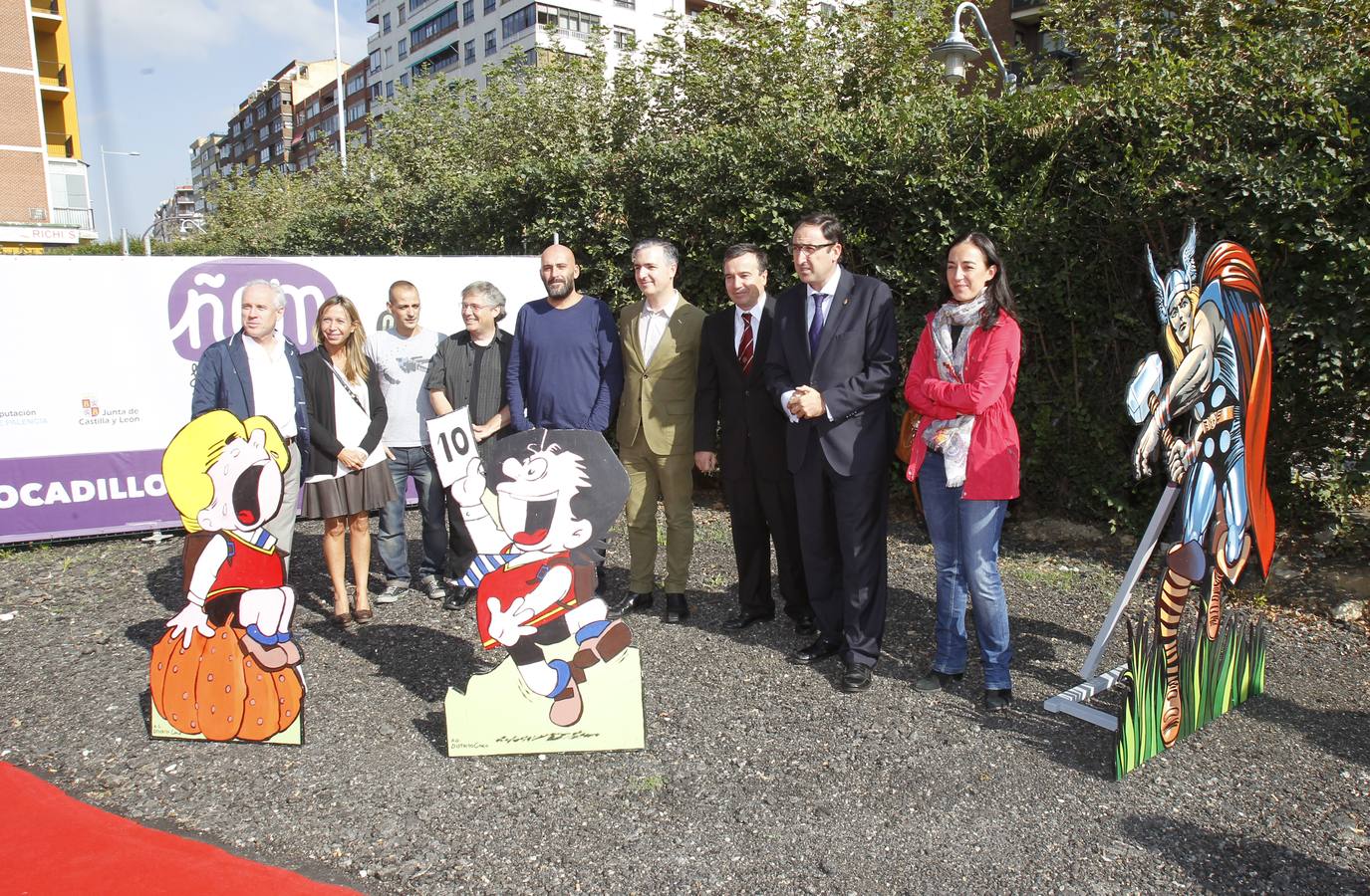 Apertura del I Festival Internacional de Cómic y Novela Gráfica ÑAM, en Palencia