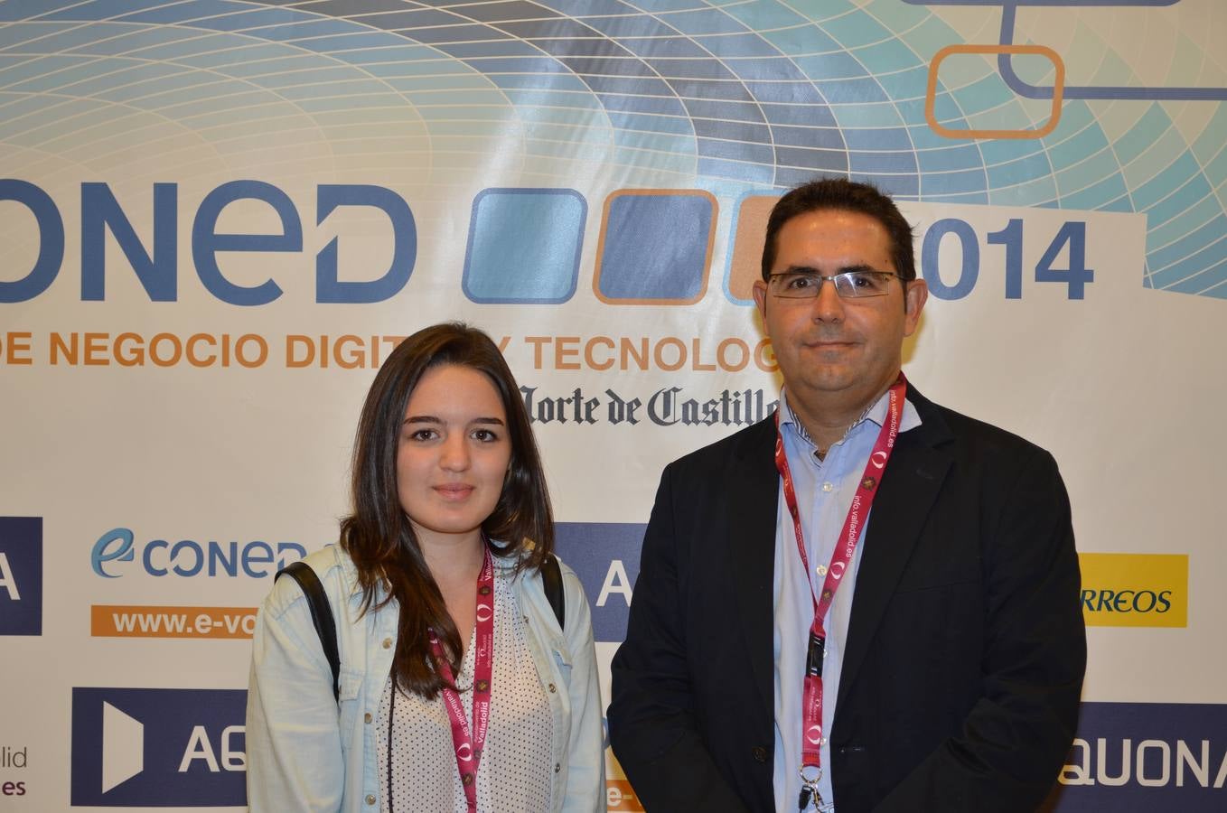 Asistentes a la segunda edición del congreso e-Coned en la Feria de Valladolid (1/2)