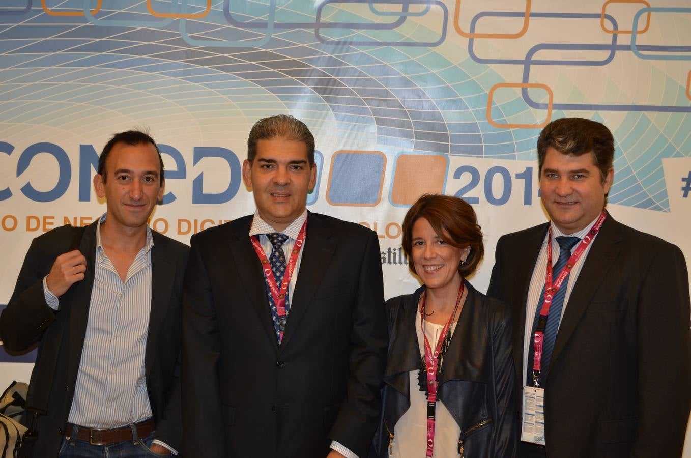 Asistentes a la segunda edición del congreso e-Coned en la Feria de Valladolid (1/2)