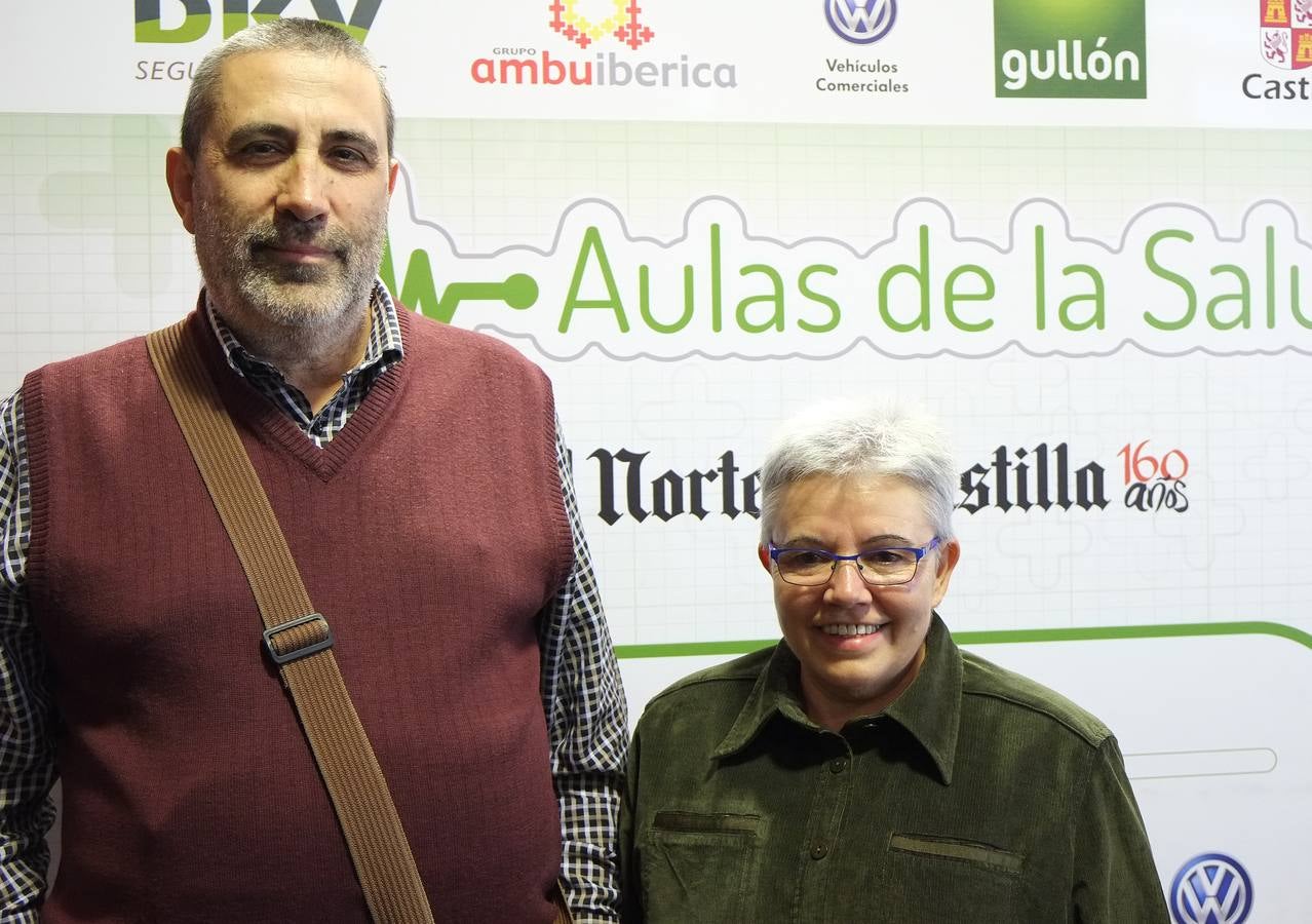 Ángel Barajas, de seguros DKV, y Chus González.