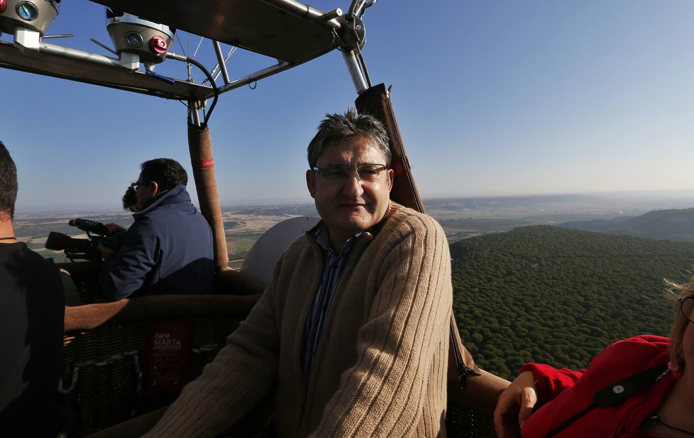 Óscar Campillo, Padrino de la Vendimia 2014 de Dehesa de los Canónigos