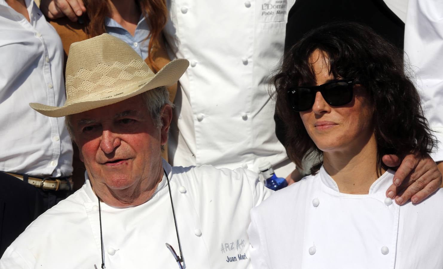 Pisada de uva en Abadía de Retuerta en Sardón de Duero (Valladolid)