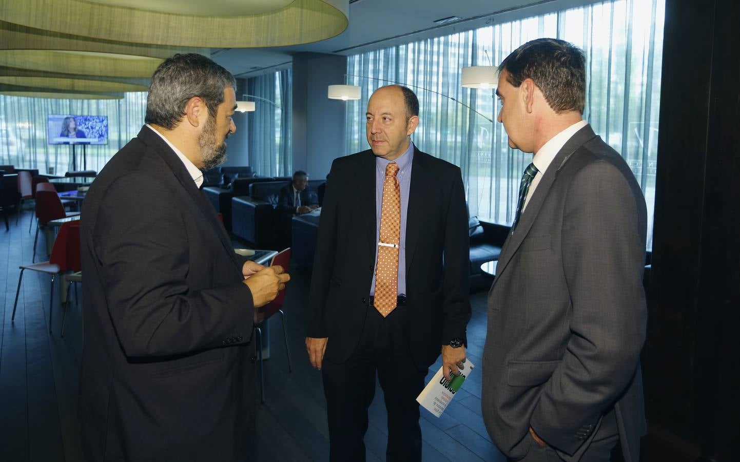 Gonzalo Bernardos, catedrático de Economía de la Universidad de Barcelona, en el Foro Económico de El Norte de Castilla