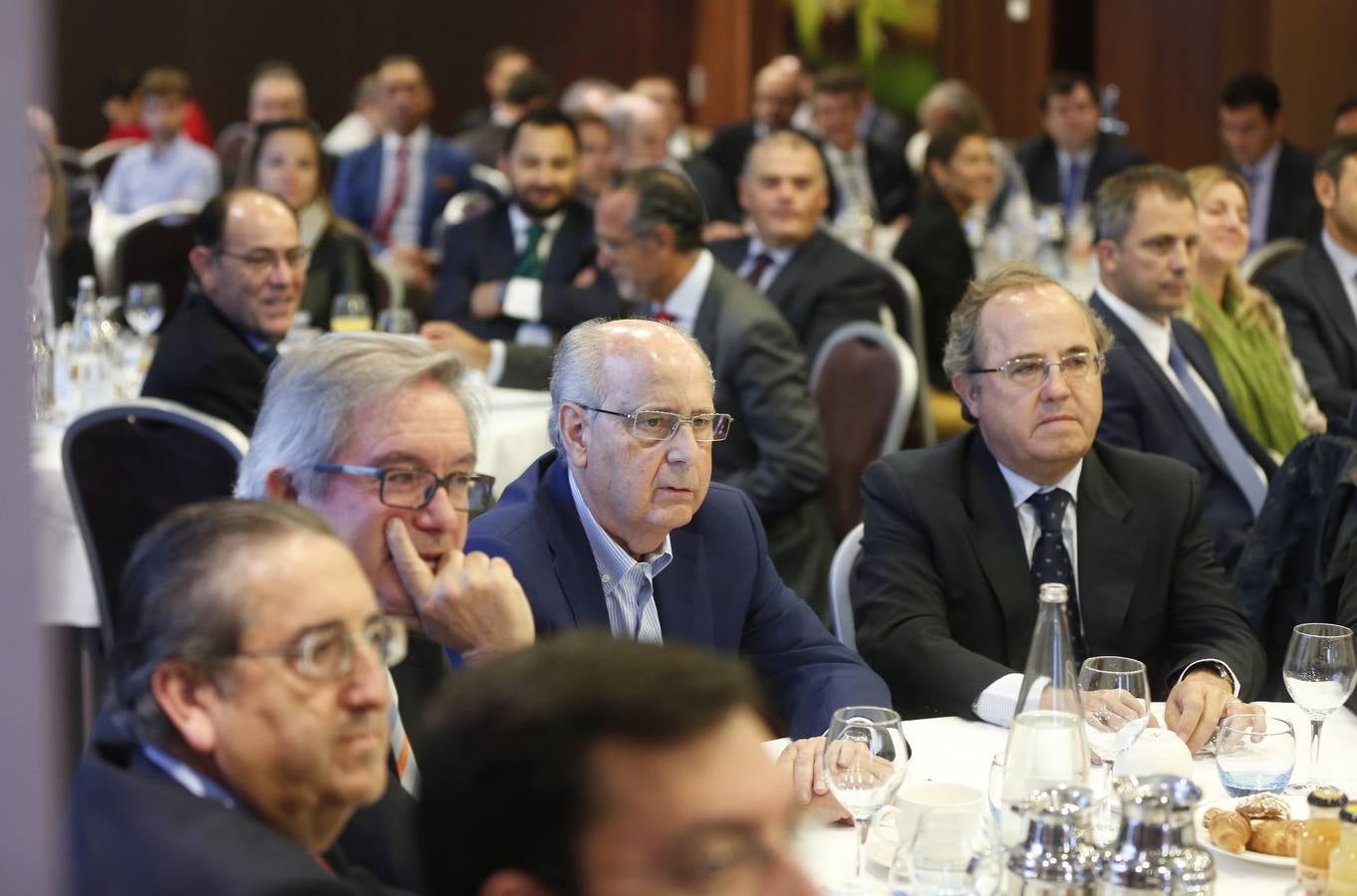 Gonzalo Bernardos, catedrático de Economía de la Universidad de Barcelona, en el Foro Económico de El Norte de Castilla