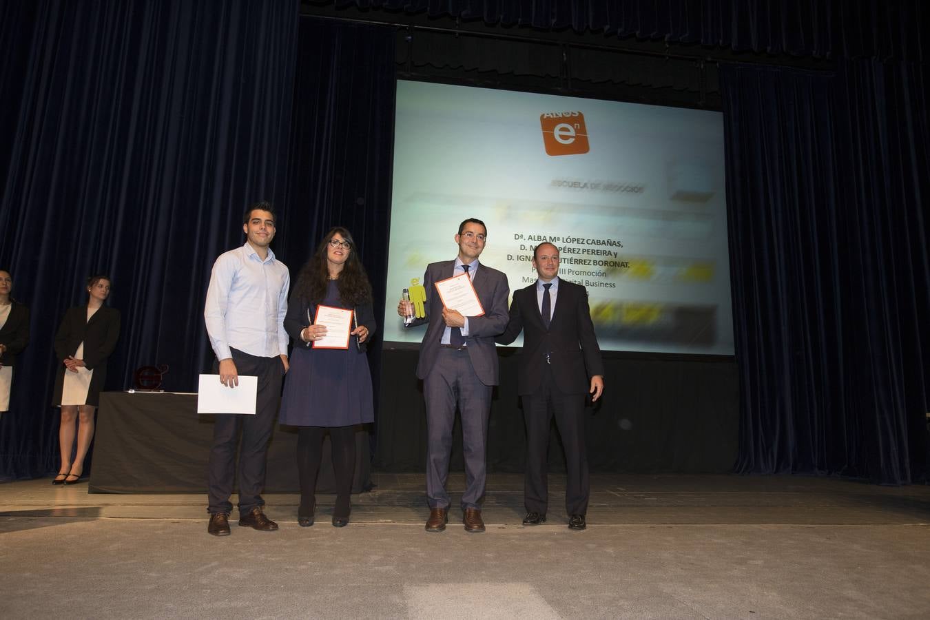 Entrega de diplomas de los máster de la Escuela de Negocios de la Cámara de Comercio de Valladolid