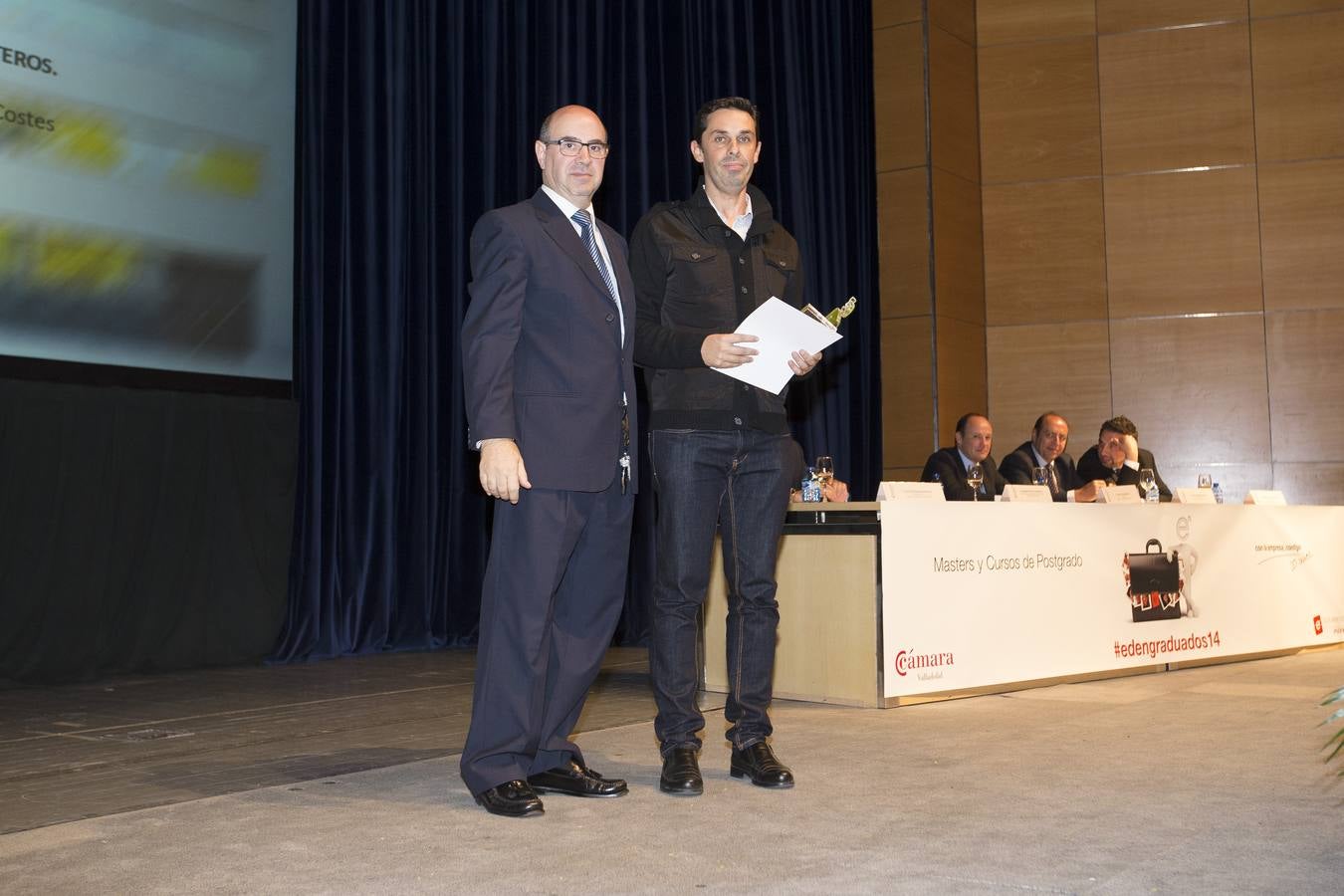 Entrega de diplomas de los máster de la Escuela de Negocios de la Cámara de Comercio de Valladolid