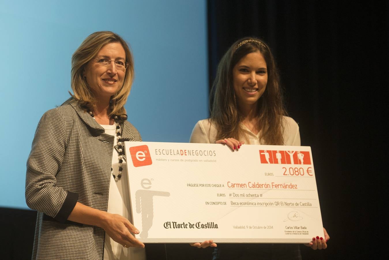 Entrega de diplomas de los máster de la Escuela de Negocios de la Cámara de Comercio de Valladolid
