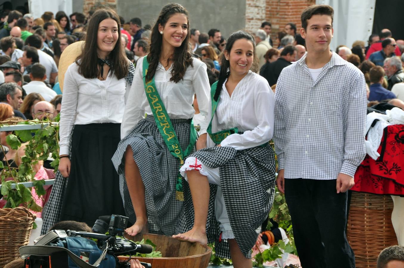 Fiesta de la vendimia en Rueda