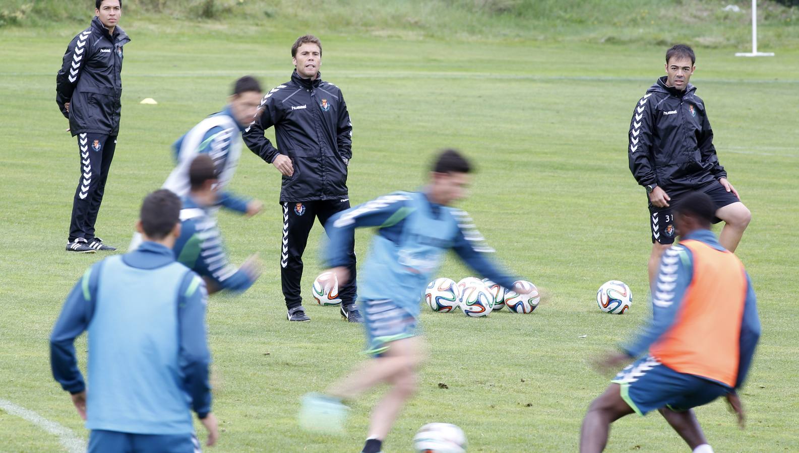 Entrenamiento del Real Valladolid 13.10.14