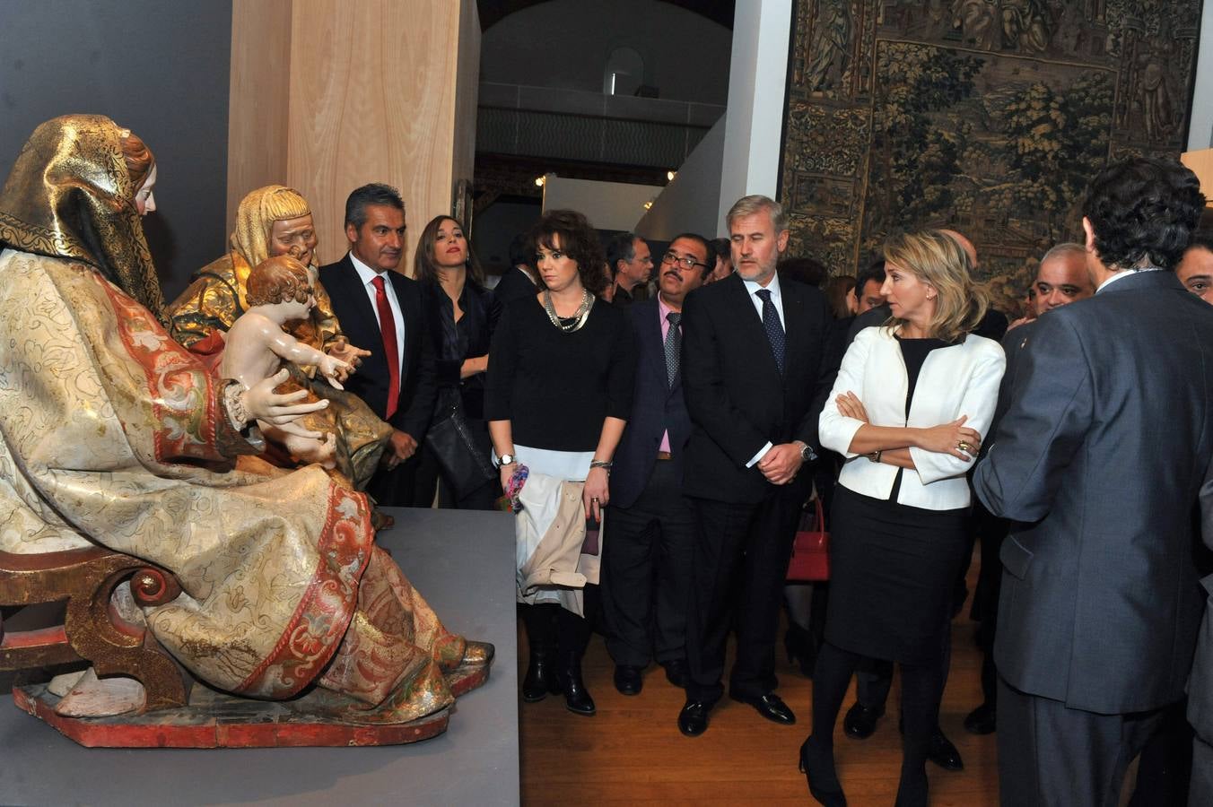 Inauguración de la exposición dedicada a Santa Teresa de Jesús en el Museo de las Ferias de Medina del Campo (Valladolid)