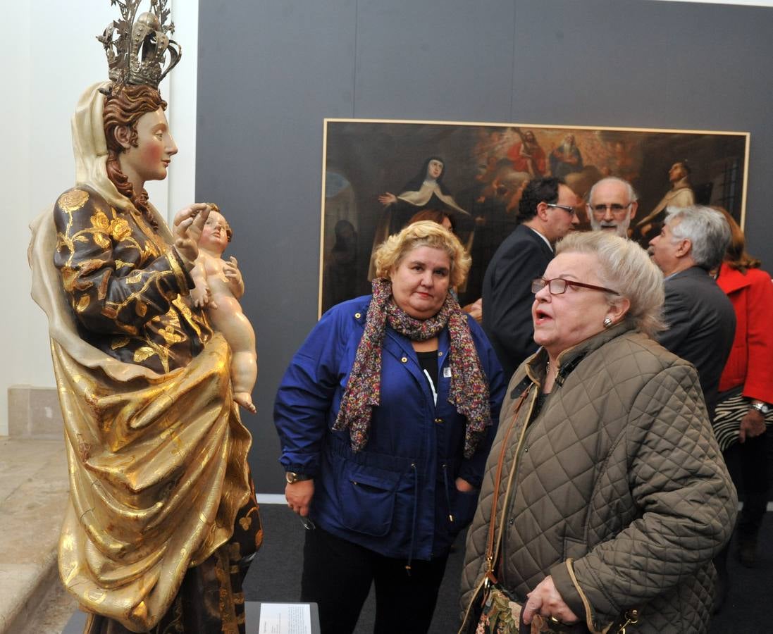 Inauguración de la exposición dedicada a Santa Teresa de Jesús en el Museo de las Ferias de Medina del Campo (Valladolid)