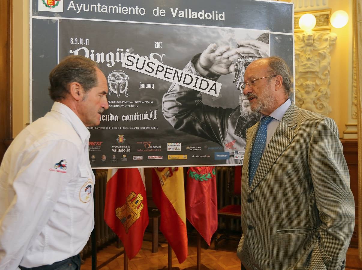 El acalde de Valladolid y el presidente de Turismoto anuncian la suspensión de Pingüinos 2015