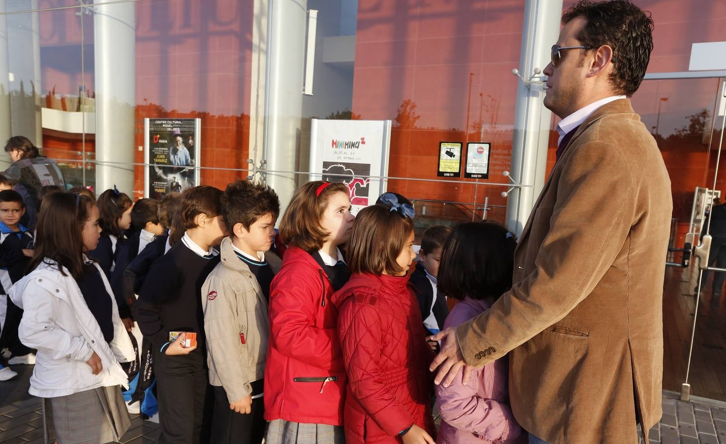 Niños de varios colegios de Valladolid participan en la sección Miniminci de la Seminci