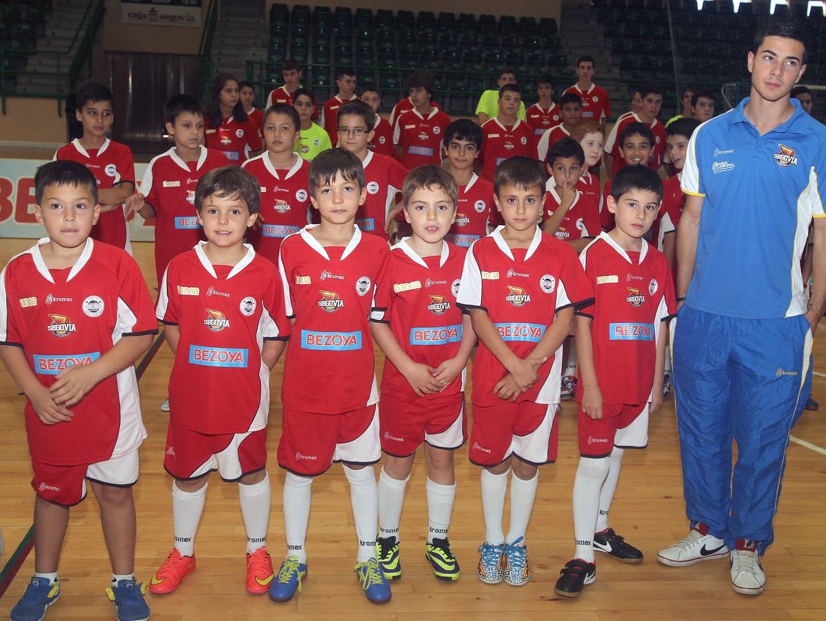 Presentación de la cantera del Segovia Futsal