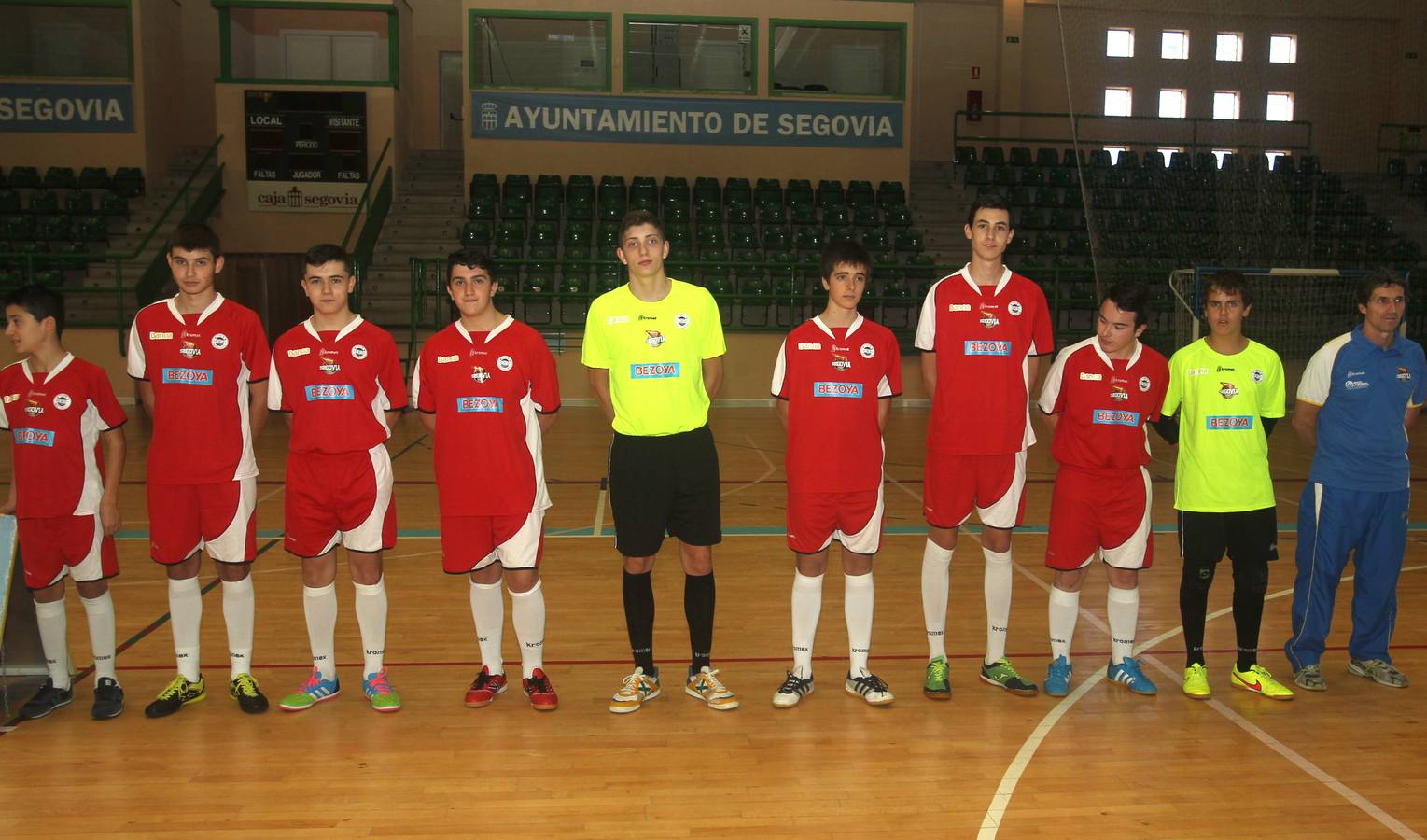 Presentación de la cantera del Segovia Futsal