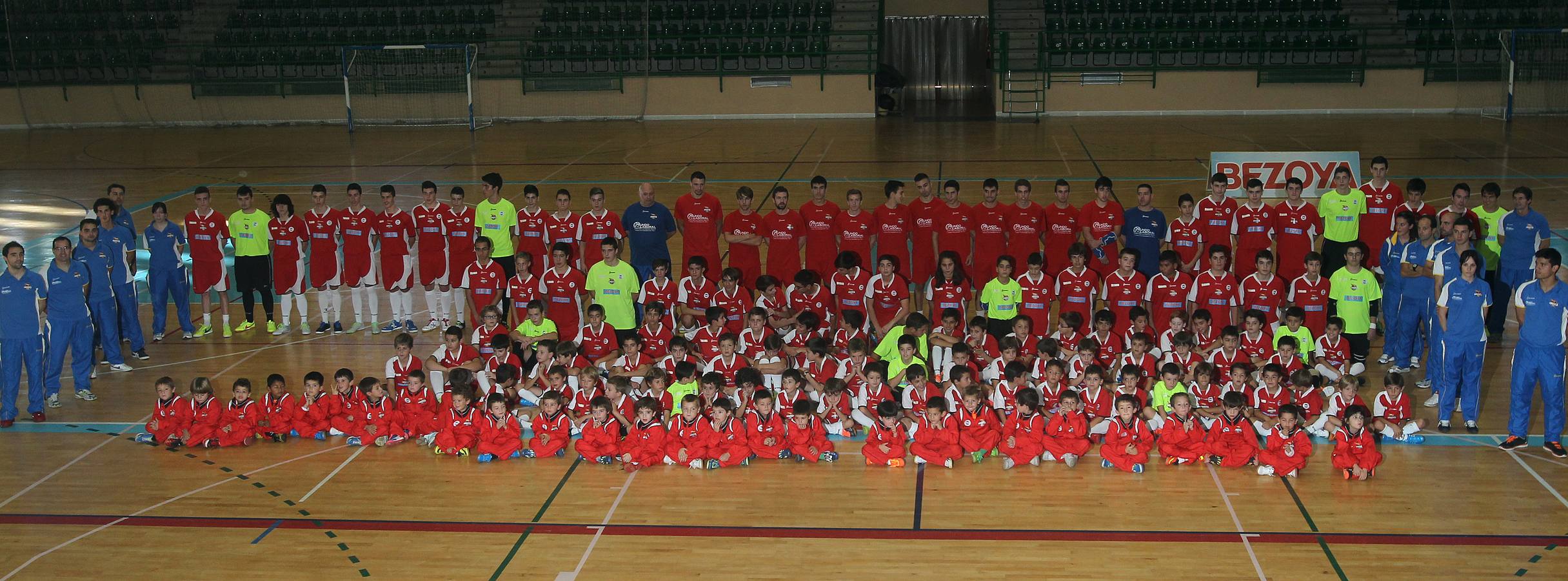 Presentación de la cantera del Segovia Futsal