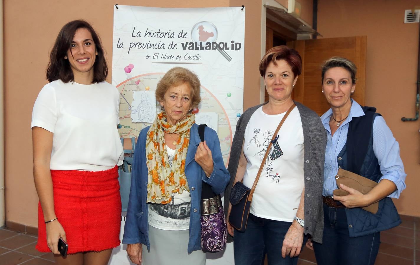 Noemí Coloma, Laura García, María Jesús Pérez y Carmen Parra.