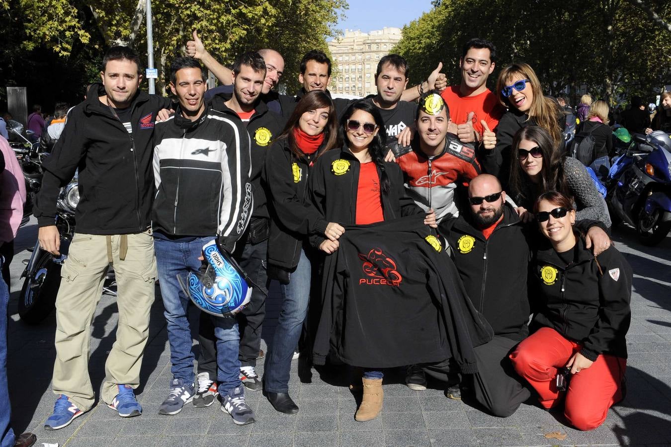 Protesta en apoyo a Pingüinos en Valladolid