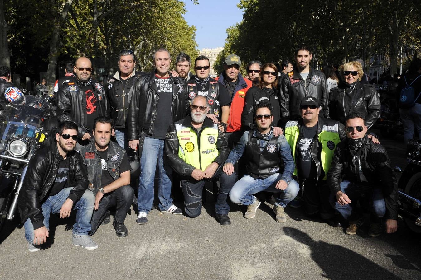 Protesta en apoyo a Pingüinos en Valladolid