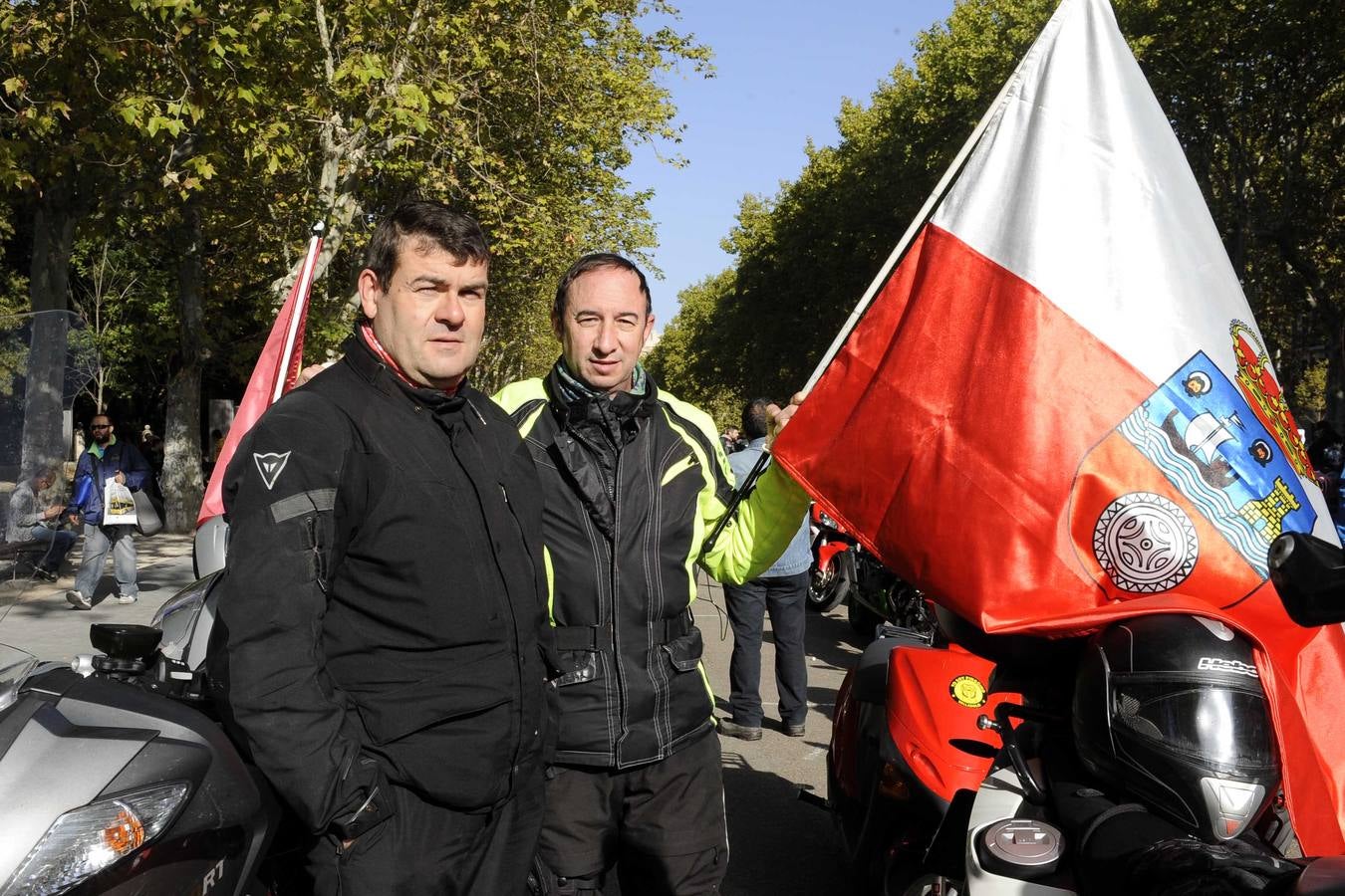 Protesta en apoyo a Pingüinos en Valladolid