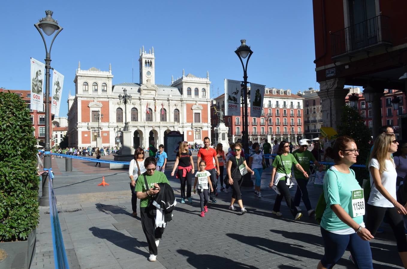 Marcha contra el cáncer en Valladolid (1/4)