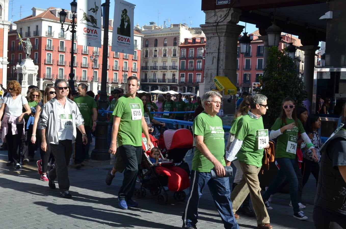 Marcha contra el cáncer en Valladolid (1/4)